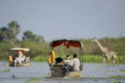 Boat Safari Selous Nyerere