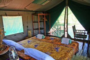 Mdonya Old River Camp Double Bed
